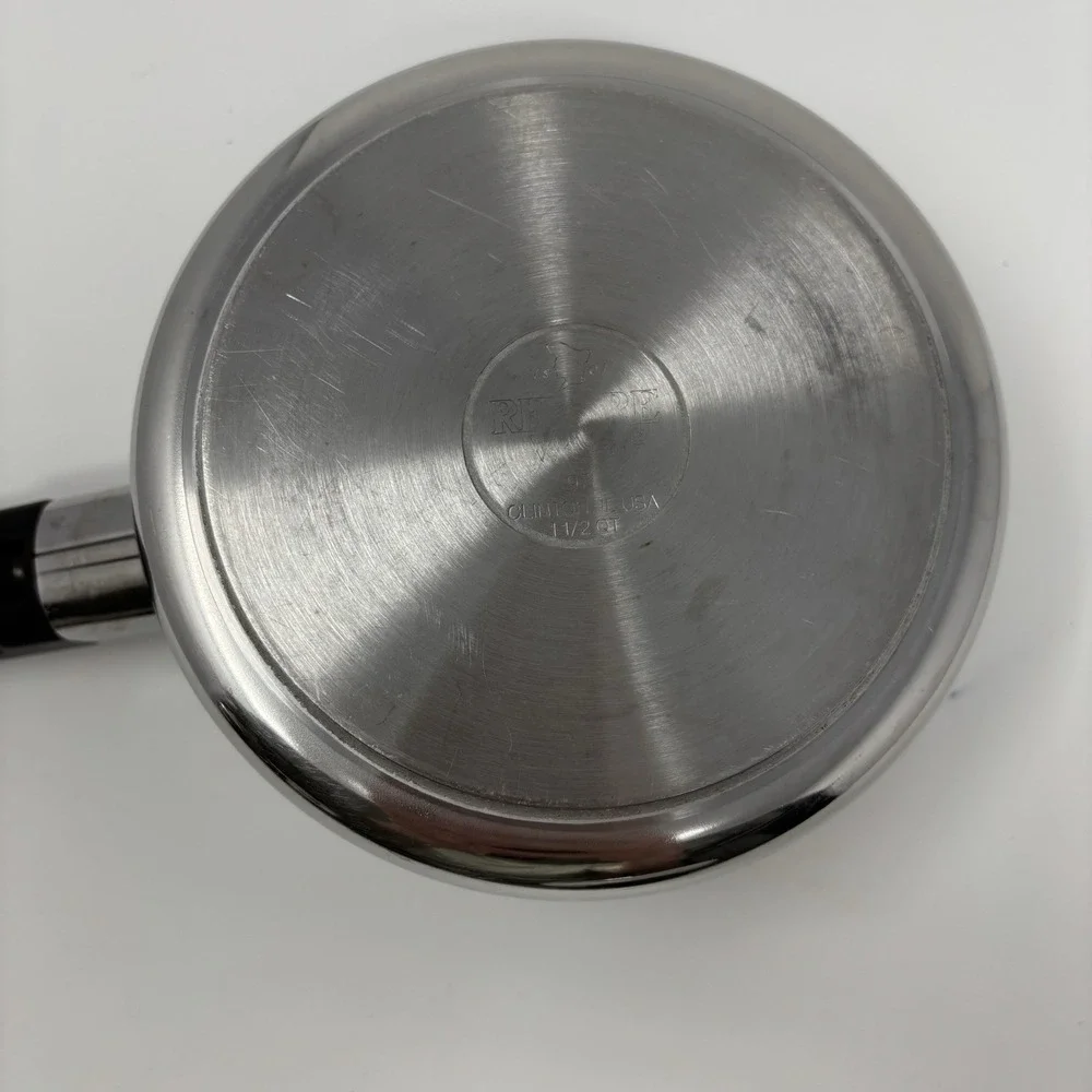 Revere Ware 1 1/2 Qt Sauce Pan W/ Lid 97I Clinton, IL USA